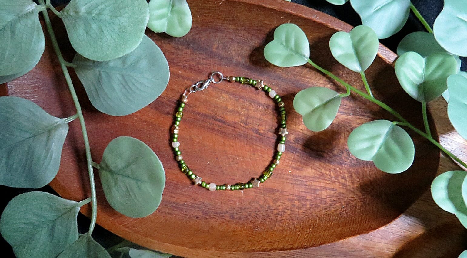 Bracelet forest green
